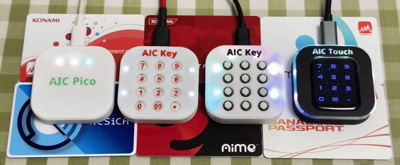 AIC Pico，AIC Key 和 AIC Touch | aic_pico